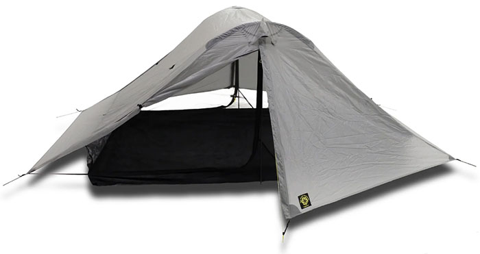 Ultralight trekking pole store tents